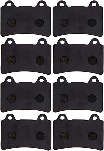NICHE Brake Pad Set for Yamaha Royal Star Road FZR1000 FZR400S 4NK-W0046-00 Front Rear Organic 2 Pack in Saudi Arabia