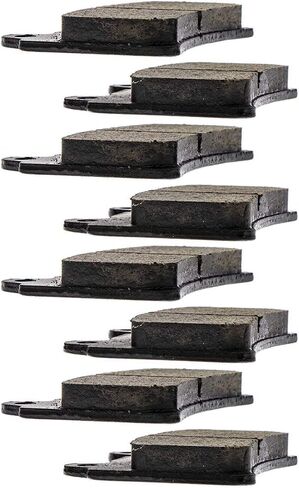 NICHE Brake Pad Set for Yamaha Royal Star Road FZR1000 FZR400S 4NK-W0046-00 Front Rear Organic 2 Pack in Saudi Arabia