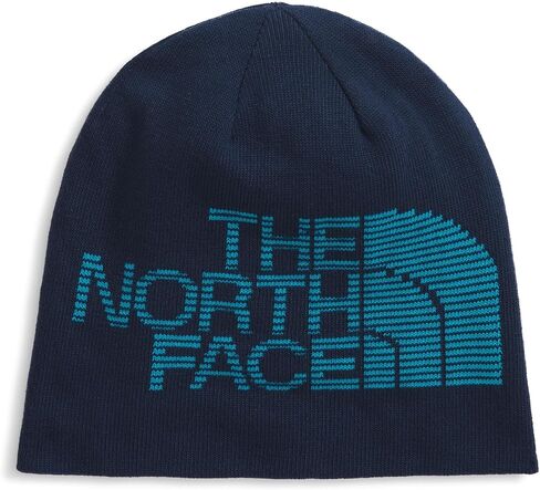 THE NORTH FACE Reversible Highline Beanie | Classic Fit, Double Sided Winter Hat for Men & Women, Oversized Logo in Saudi Arabia