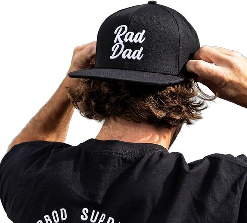 Rad Dad Snapback Hat - Baseball Cap for Fathers - Trucker Hat in Kuwait