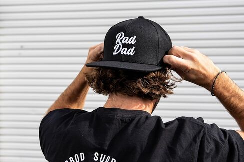 Rad Dad Snapback Hat - Baseball Cap for Fathers - Trucker Hat in Kuwait