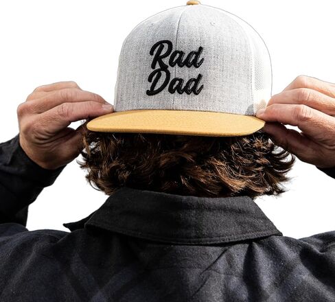 Rad Dad Snapback Hat - Baseball Cap for Fathers - Trucker Hat in Kuwait
