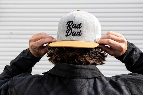 Rad Dad Snapback Hat - Baseball Cap for Fathers - Trucker Hat in Kuwait