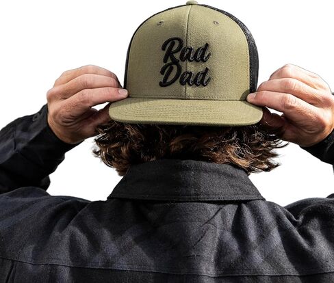 Rad Dad Snapback Hat - Baseball Cap for Fathers - Trucker Hat in Kuwait