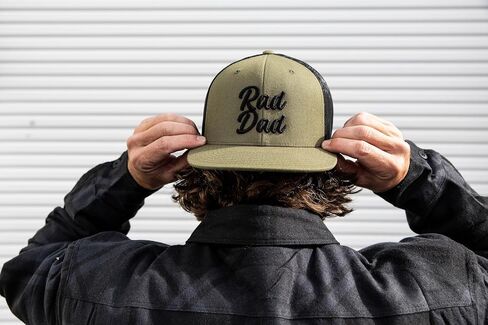 Rad Dad Snapback Hat - Baseball Cap for Fathers - Trucker Hat in Kuwait
