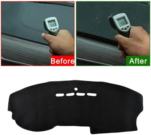 Polyester Flannel Suede Car Dashboard Cover Dash Mat for Mazda 3 M3 BK 2003 2004 2005 2006 2007 2008 Dashmat Cape Cape Protector in Kuwait