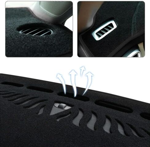 Polyester Flannel Suede Car Dashboard Cover Dash Mat for Mazda 3 M3 BK 2003 2004 2005 2006 2007 2008 Dashmat Cape Cape Protector in Kuwait