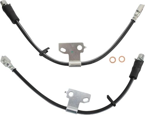 Front Brake Hose Set Compatible with 2007-2014 Ford Expedition Lincoln Navigator in Saudi Arabia