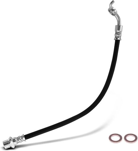 A-Premium Front Passenger Brake Hydraulic Hose Compatible with Select Lexus Models - GS350 2013-2019, RC300 2016-2019, RC350 2015-2019 - Replace# 9094702G58 in Saudi Arabia