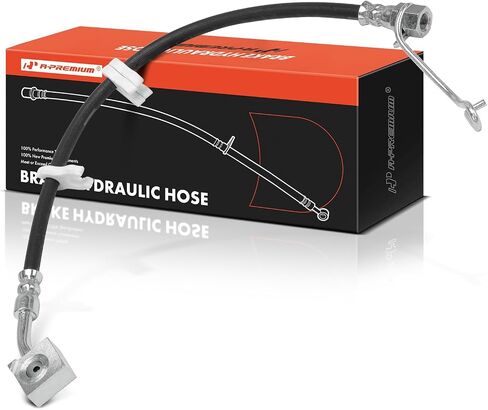A-Premium Rear Driver Side Brake Hydraulic Hose Compatible with Select Ram Models - 1500 2011-2017 - Replace# 68211363AA in Saudi Arabia