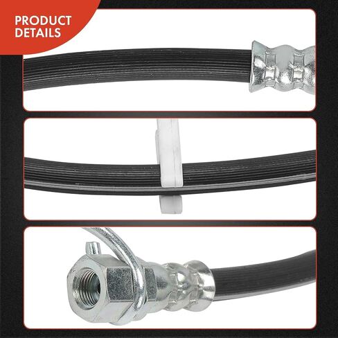 A-Premium Rear Driver Side Brake Hydraulic Hose Compatible with Select Ram Models - 1500 2011-2017 - Replace# 68211363AA in Saudi Arabia