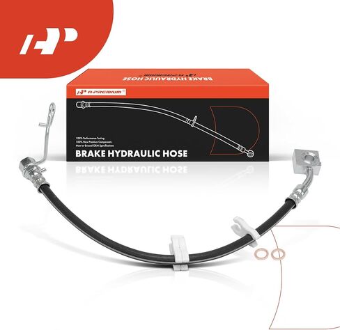 A-Premium Rear Driver Side Brake Hydraulic Hose Compatible with Select Ram Models - 1500 2011-2017 - Replace# 68211363AA in Saudi Arabia
