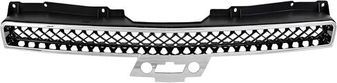 مجموعة مجموعة Grage-Pro Grille Assembly متوافقة مع شيفروليه تاهو 2007-2014 ، Avalanche 2007-2013 ، Suburban 1500 ، Suburban 2500 Chrome Shell مع ملحق أسود مطلي in Saudi Arabia