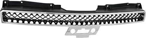مجموعة مجموعة Grage-Pro Grille Assembly متوافقة مع شيفروليه تاهو 2007-2014 ، Avalanche 2007-2013 ، Suburban 1500 ، Suburban 2500 Chrome Shell مع ملحق أسود مطلي in Saudi Arabia