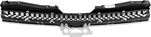 مجموعة مجموعة Grage-Pro Grille Assembly متوافقة مع شيفروليه تاهو 2007-2014 ، Avalanche 2007-2013 ، Suburban 1500 ، Suburban 2500 Chrome Shell مع ملحق أسود مطلي in Saudi Arabia