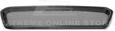 Replacement For 2015-2017 Subaru WRX & STi Models | JDM ChargeSpeed CS Style Front Bumper Upper Grille Guard Vent Cover (ABS Plastic - Matte Black) in Saudi Arabia