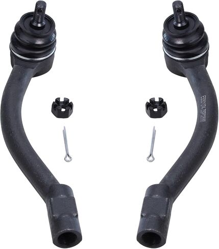 Detroit Axle - Front 6pc Suspension Kit for 14-19 Kia Soul, 15-19 Soul EV, Outer Tie Rod Ends Lower Ball Joints Sway Bar Links 2014 2015 2016 2017 2018 2019 Replacement in Saudi Arabia