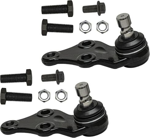 Detroit Axle - Front 6pc Suspension Kit for 14-19 Kia Soul, 15-19 Soul EV, Outer Tie Rod Ends Lower Ball Joints Sway Bar Links 2014 2015 2016 2017 2018 2019 Replacement in Saudi Arabia