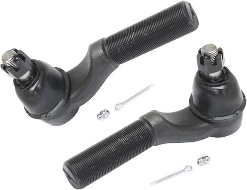 Detroit Axle - Front Outer Tie Rods for Ford 2007-2014 E-150 E-250, 2006-2022 E-350 E-450 Super Duty Outer Tie Rod Ends 2008 2009 2010 2011 2012 2013 Replacement in Saudi Arabia