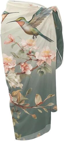 Swimsuit Coverups for Women Beach Sarong Wraps Chiffon Beach Wrap Skirt in Kuwait