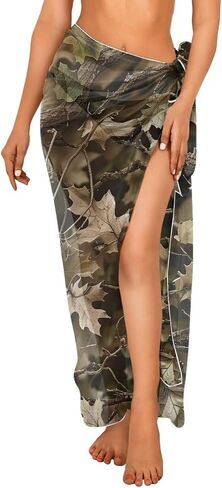 Swimsuit Coverups for Women Beach Sarong Wraps Chiffon Beach Wrap Skirt in Kuwait