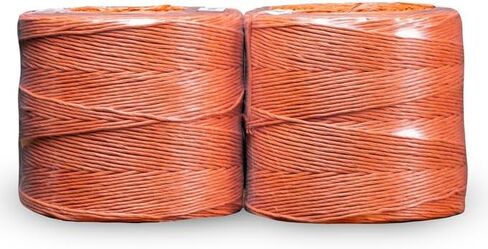 Bridon Max Orange Hay Baling Twine ، قوة عقدة 130 رطل وطول 20،000 قدم ، 2 10000 قدم ، Baling المحاصيل ، لف شجرة عيد الميلاد in Kuwait