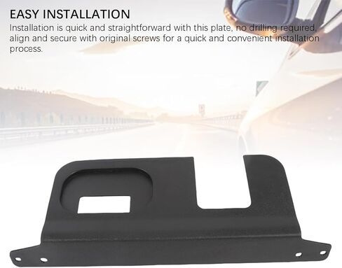 Aramox Rear Bumper Cover Plate Hitch Surround Cover Protection Panel Bumper Protector for Maverick 2022-2025 with 4/7 - Pin Connector Replacement in Saudi Arabia