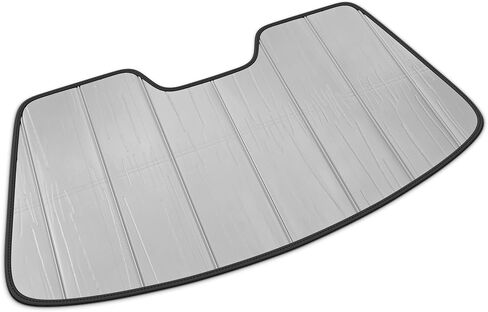 Autotech Park Foldable Sunshade Compatible with 2020-2025 Volkswagen Atlas Cross Sport (Does NOT fit Volkswagen Atlas), Sunshade with Metal Reinforced Structure, Maintain Cool Interior and Save Space in Saudi Arabia