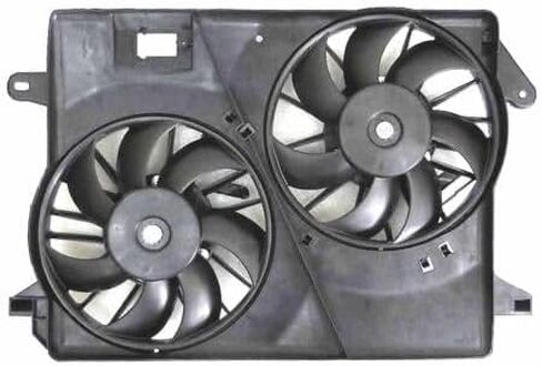 Go-Parts - for 2009-2022 Dodge Charger Radiator Cooling Fan Assy Sedan Replacement 68050294AC CH3115184 2010 2011 2012 2013 2014 2015 2016 2017 2018 2019 2020 2021 in Saudi Arabia
