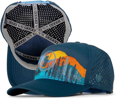 S A Company Performance Snapback Hat | قبعة البيسبول المقاومة للماء للرجال والنساء in Kuwait