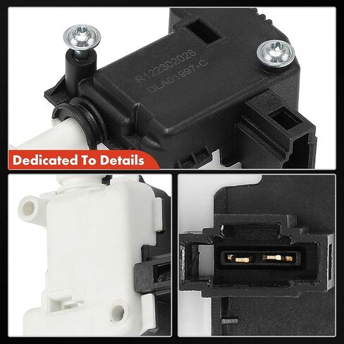 A-Premium Door Latch Lock Actuator Compatible with Mercedes-Benz Vehicles - C230, C240, C32 AMG, CLK320, CLK55 AMG, E320, E55 AMG, SLK280, SLK55 AMG, E500 - Fuel Door Side, Replace# 2038201997 in Saudi Arabia