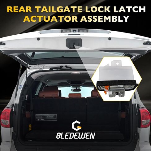Trunk Latch Tailgate Lock Actuator Compatible with Toyota Sequoia 2008-2021 Rear Hatch Latch Actuator Replace#69110-0C030 691100C030 in Saudi Arabia