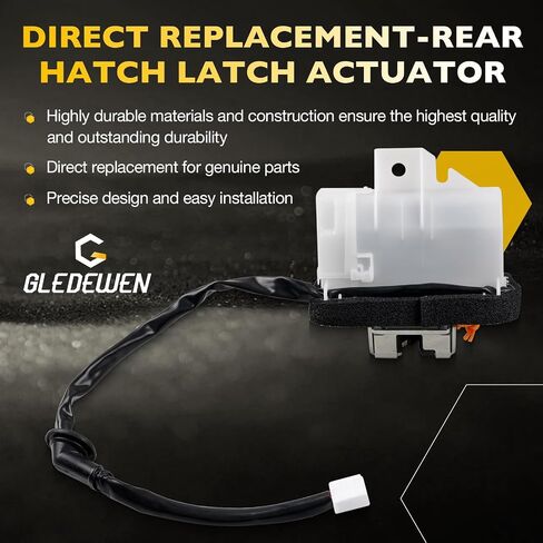 Trunk Latch Tailgate Lock Actuator Compatible with Toyota Sequoia 2008-2021 Rear Hatch Latch Actuator Replace#69110-0C030 691100C030 in Saudi Arabia