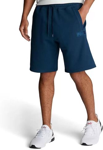 PUMA Fleece Shorts Size Medium (Blue) in Saudi Arabia