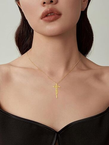 14K Faith Cross Cross for Women With Infinity Anniversary Home Highm in Kuwait