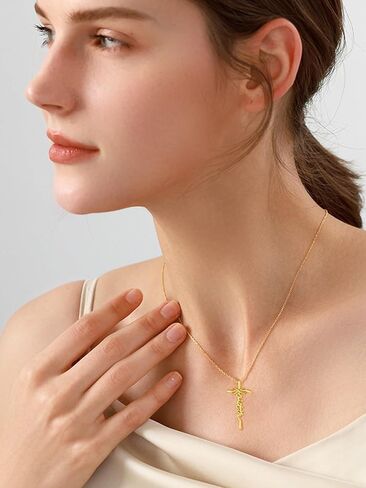14K Faith Cross Cross for Women With Infinity Anniversary Home Highm in Kuwait