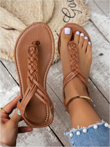 صندل T strap strap wird's gorglitter summer srity srtap srtap sritals thong thong sandals in Saudi Arabia