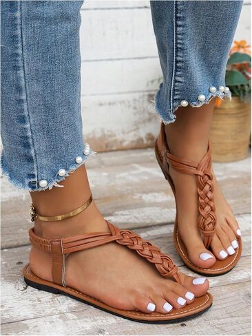 صندل T strap strap wird's gorglitter summer srity srtap srtap sritals thong thong sandals in Saudi Arabia