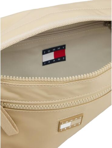 Tommy Jeans Men's Sling Crossbody Bag with Nylon, Zipper and Adjustable Strap in Saudi Arabia