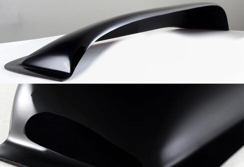 Rear Window Roof Spoiler Compatible with 2000-2003 Nissan Maxima, Acrylic Rear Window Roof Visor Spoiler Wing, Lightweight Window Duck Lid, Smoke Black, 2001 2002 in Saudi Arabia