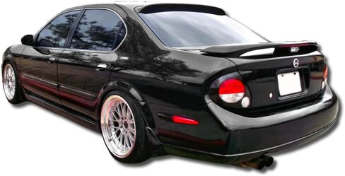 Rear Window Roof Spoiler Compatible with 2000-2003 Nissan Maxima, Acrylic Rear Window Roof Visor Spoiler Wing, Lightweight Window Duck Lid, Smoke Black, 2001 2002 in Saudi Arabia