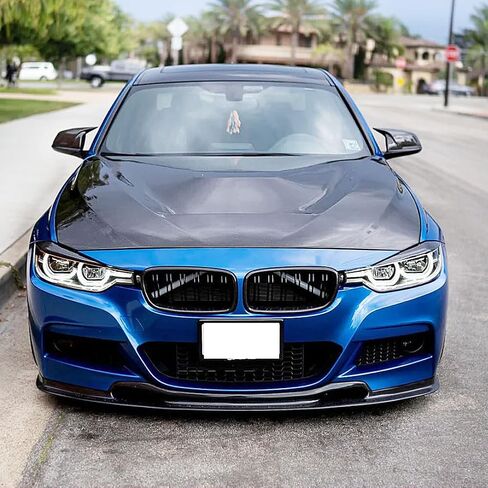 MCARCAR KIT Gloss Black Front Bumper Lip for BMW 3 Series F30 M Sport Sedan 2012-2018 320i 325i 328i 330i 335i 340i M-tech Auto Chin Spoiler Splitter Protector Factory Outlet in Saudi Arabia