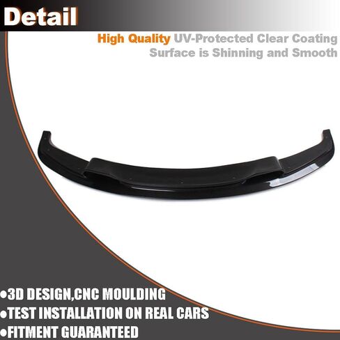 MCARCAR KIT Gloss Black Front Bumper Lip for BMW 3 Series F30 M Sport Sedan 2012-2018 320i 325i 328i 330i 335i 340i M-tech Auto Chin Spoiler Splitter Protector Factory Outlet in Saudi Arabia