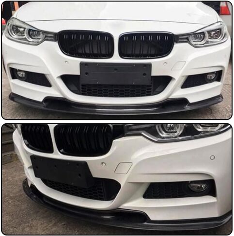 MCARCAR KIT Gloss Black Front Bumper Lip for BMW 3 Series F30 M Sport Sedan 2012-2018 320i 325i 328i 330i 335i 340i M-tech Auto Chin Spoiler Splitter Protector Factory Outlet in Saudi Arabia