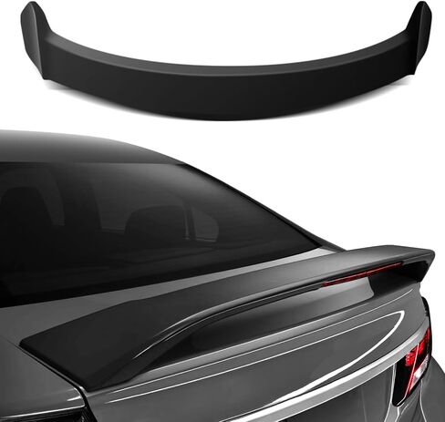 SCITOO 5.9 Inch ABS Spoiler for 2012-2015 for Honda Civic Sedan Trunk Spoiler Roof Lip Kit, Rear Spoiler Wing, Car Rear Spoiler Exterior Rear Spoiler Kit (Matte Black) in Saudi Arabia