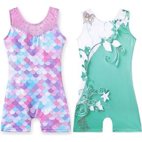 Belovance Girls Girls Danards Danks Wound Purple Marmaid Green Floral 3T 4T in Kuwait