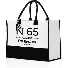 Retirement Retired Leaving Farewell Going Away Gift for Women Tote Bag for Shopping Vacation Weekender in Saudi Arabia