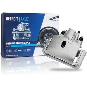 Detroit Axle - Rear Right Brake Caliper for 2002-2018 Dodge Ram 1500, 2004-2009 Durango, 2007-2009 Chrysler Aspen, Passenger Side Disc Brake Caliper w/ Bracket Replacement in Saudi Arabia