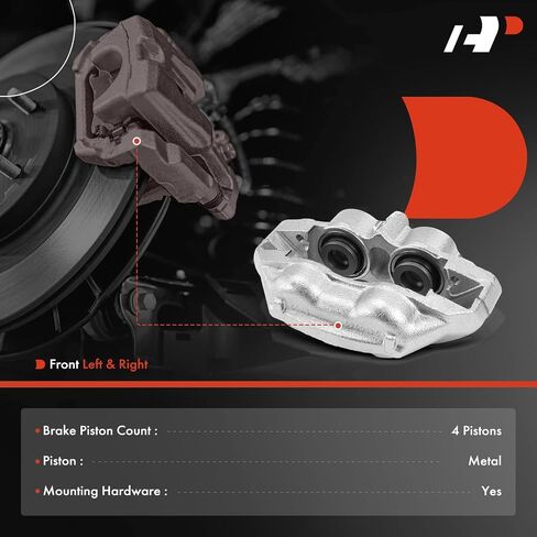 A-Premium Disc-Disc-Piper Assembly بدون قوس متوافق مع شيفروليه تشيفيل وبويك جران سبورت ، GS 350 ، Skylark ، Sportwagon & Pontiac Firebird ، GTO-السائق الأمامي والراكب 2-PC in Saudi Arabia
