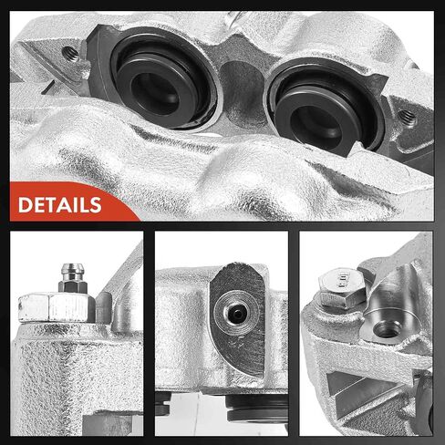 A-Premium Disc-Disc-Piper Assembly بدون قوس متوافق مع شيفروليه تشيفيل وبويك جران سبورت ، GS 350 ، Skylark ، Sportwagon & Pontiac Firebird ، GTO-السائق الأمامي والراكب 2-PC in Saudi Arabia
